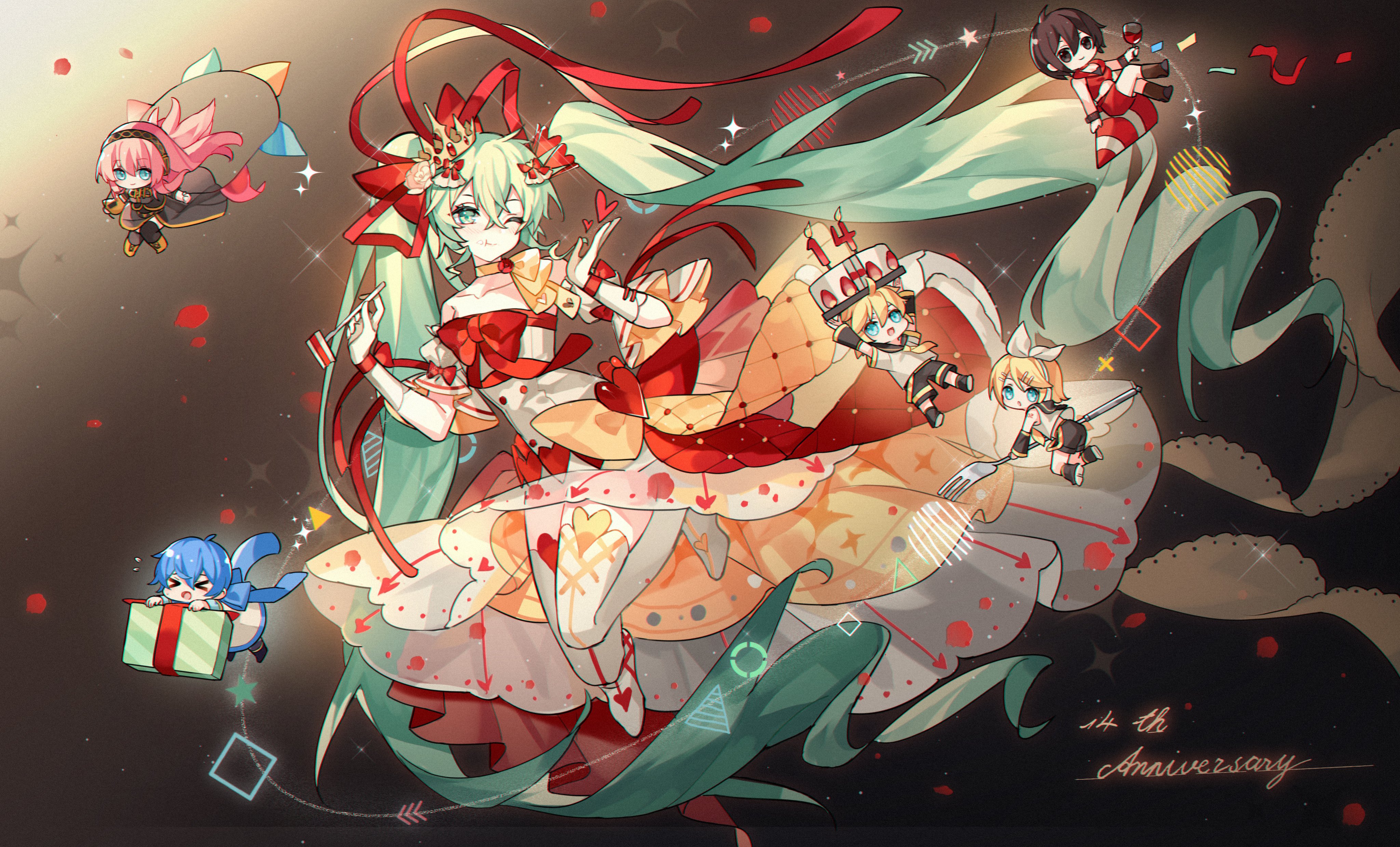 初音未来14周年贺图图片