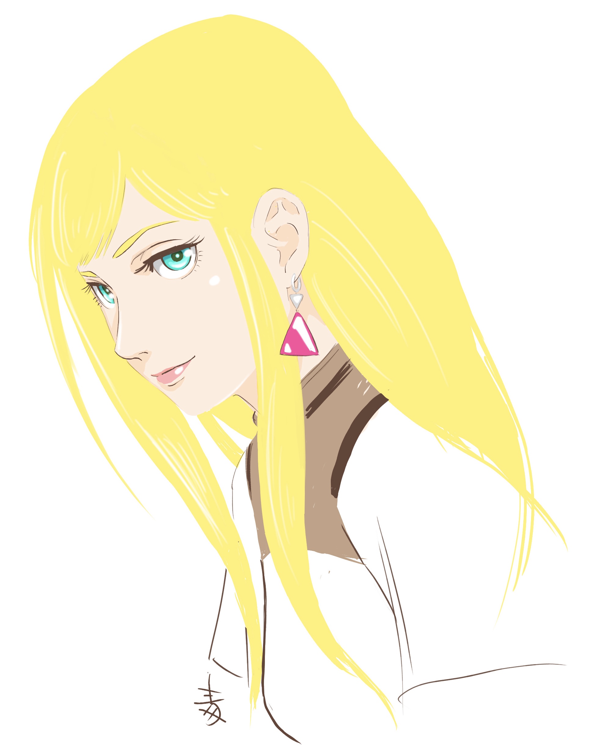 金发碧眼机动战士高达闪光的哈萨维琪琪同人图