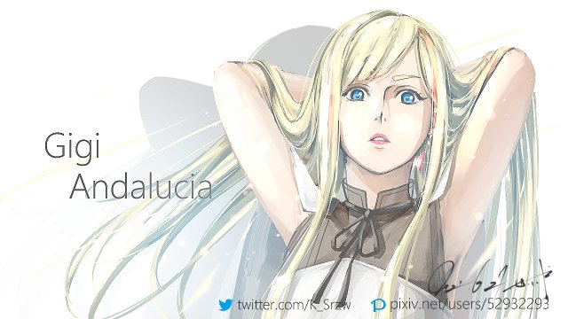 金发碧眼机动战士高达闪光的哈萨维琪琪同人图