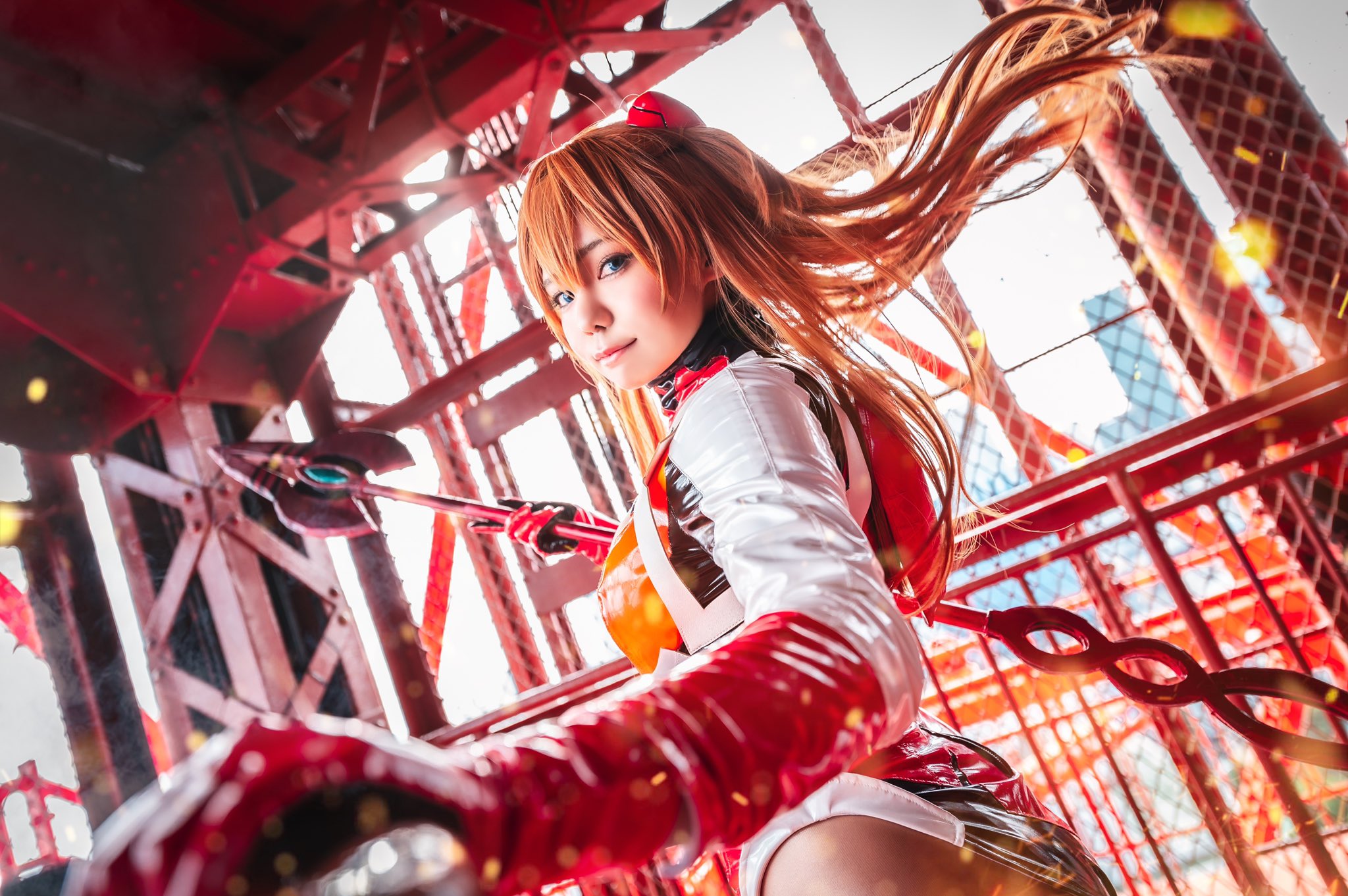 明日香战斗服看点多龙门陈sir有鹿角cos精选