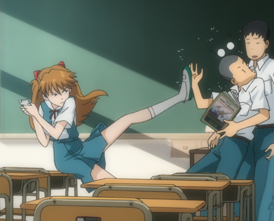 在eva终里明日香和真嗣代表了初恋而剑介代表了父母家庭的关爱