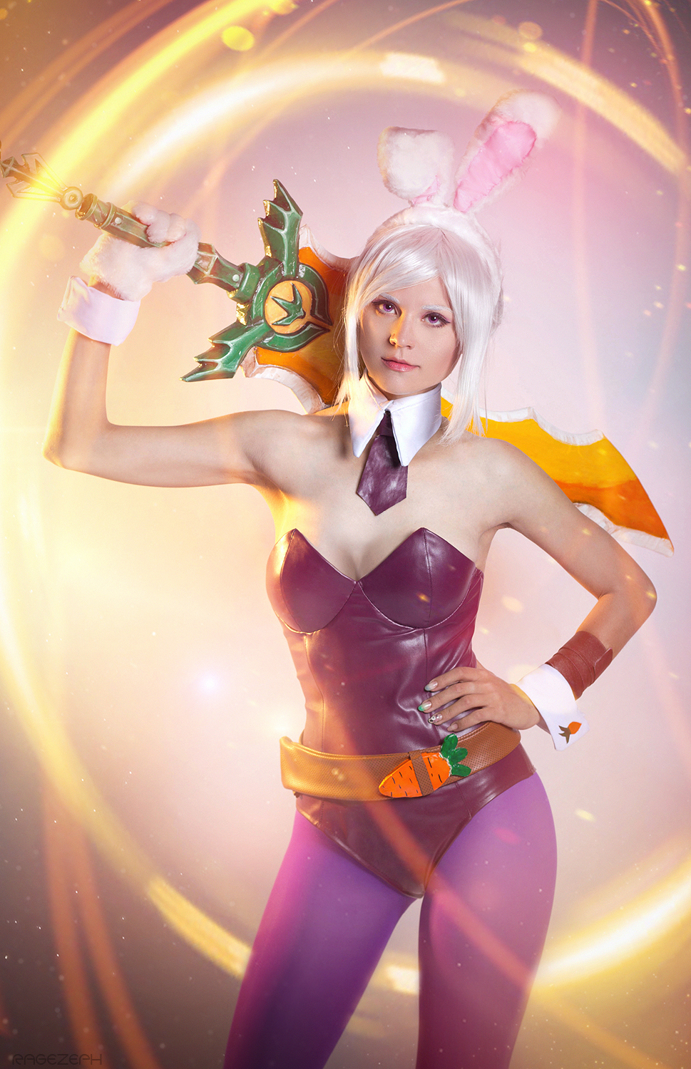 【极地cos bar】vol.70 《英雄联盟》全明星开赛 不详放逐之刃cos赏析