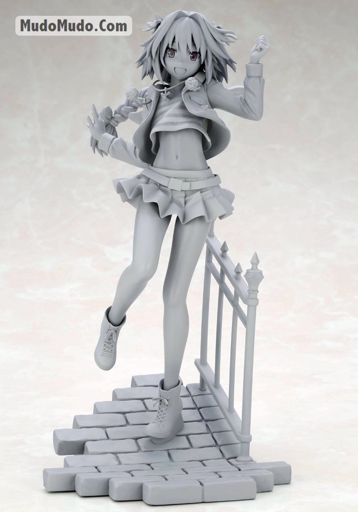 画女硬说男fateapocrypha阿福私服造型手办灰模公开