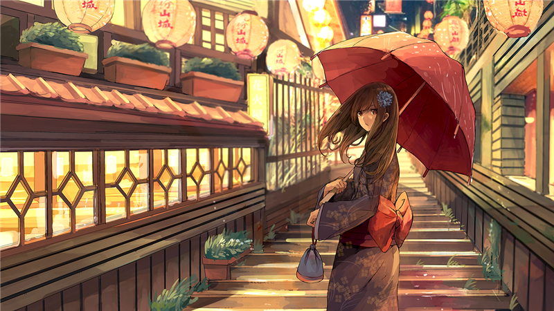 p站美图欣赏——影子特辑