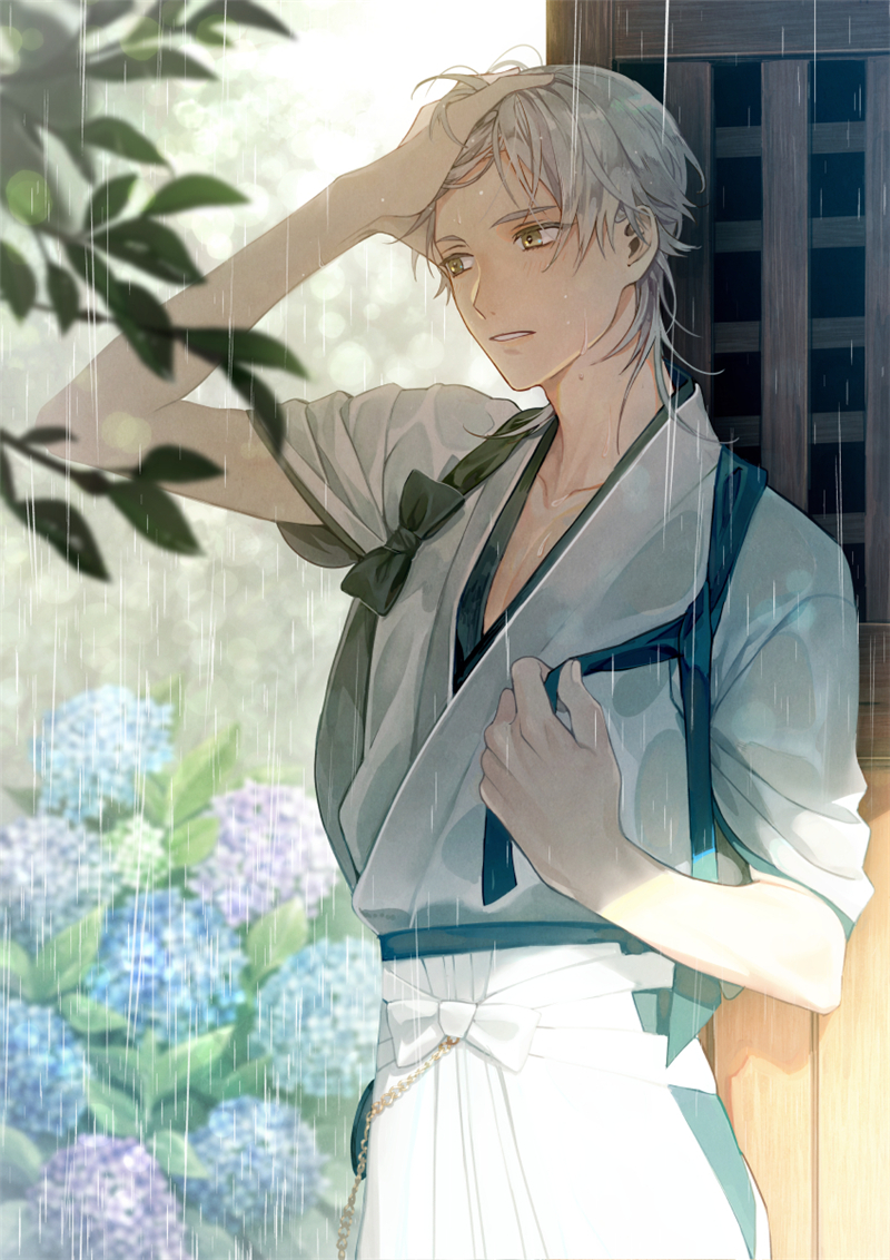 p站美图推荐——撩头发特辑(二)