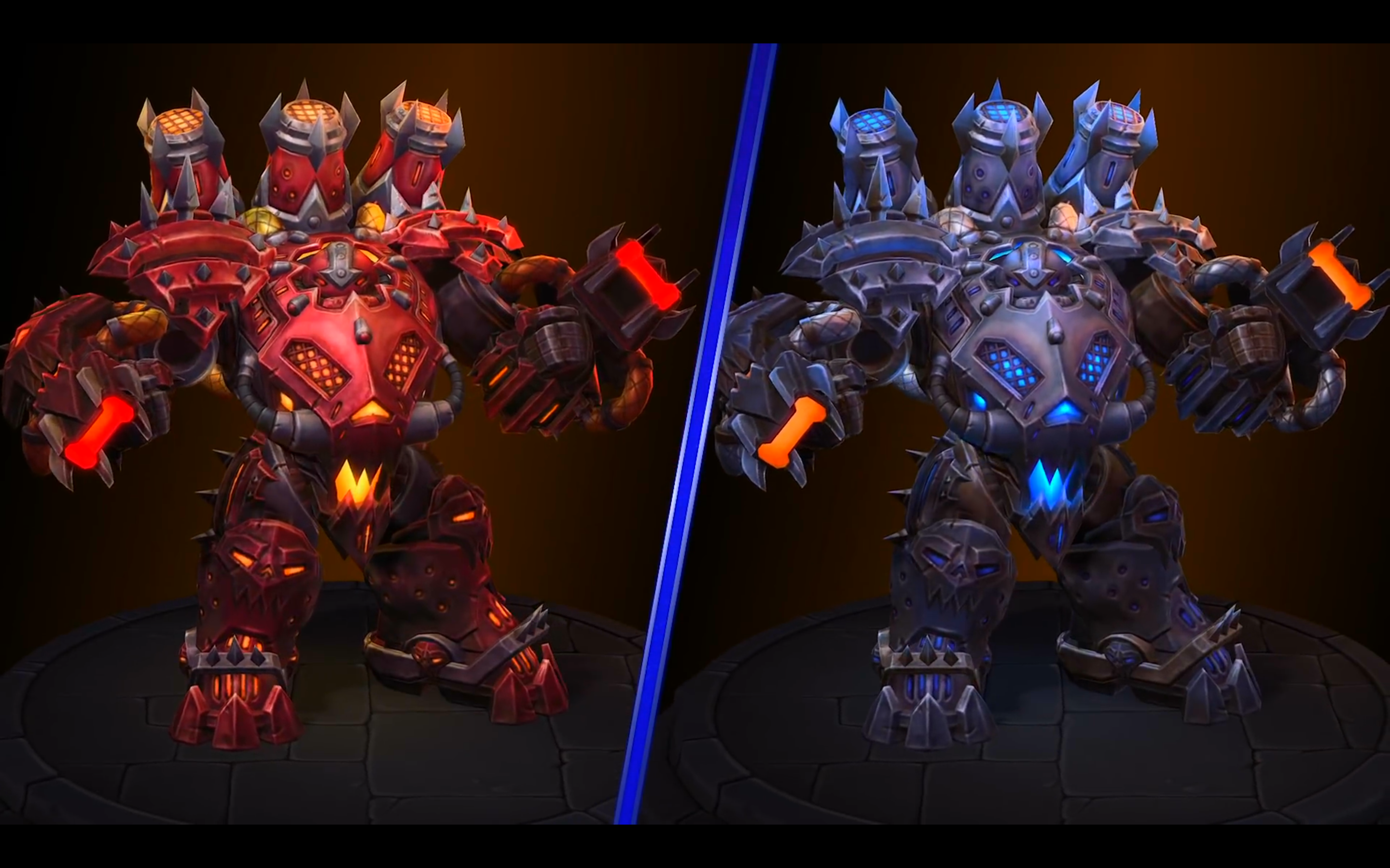 【风暴英雄】新英雄:火蝠布雷泽,机甲泰瑞尔,机甲雷加尔,机甲阿巴瑟