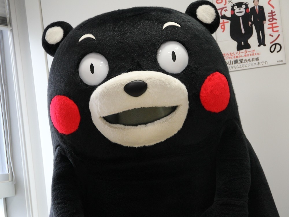 日本魔性吉祥物"熊本熊"将推出动画 2019年播出