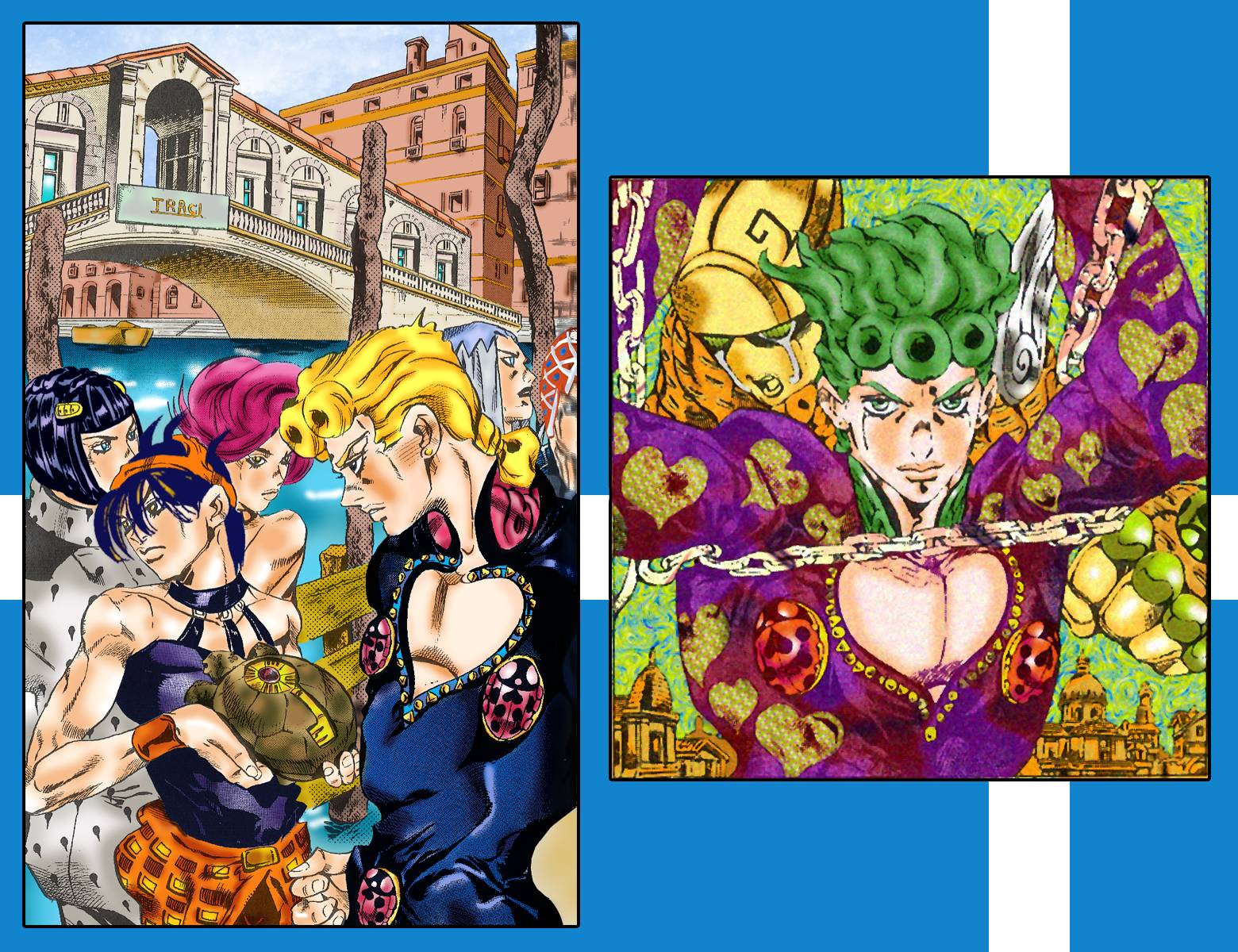 漫画jojo的奇妙冒险全彩版第5部第1卷