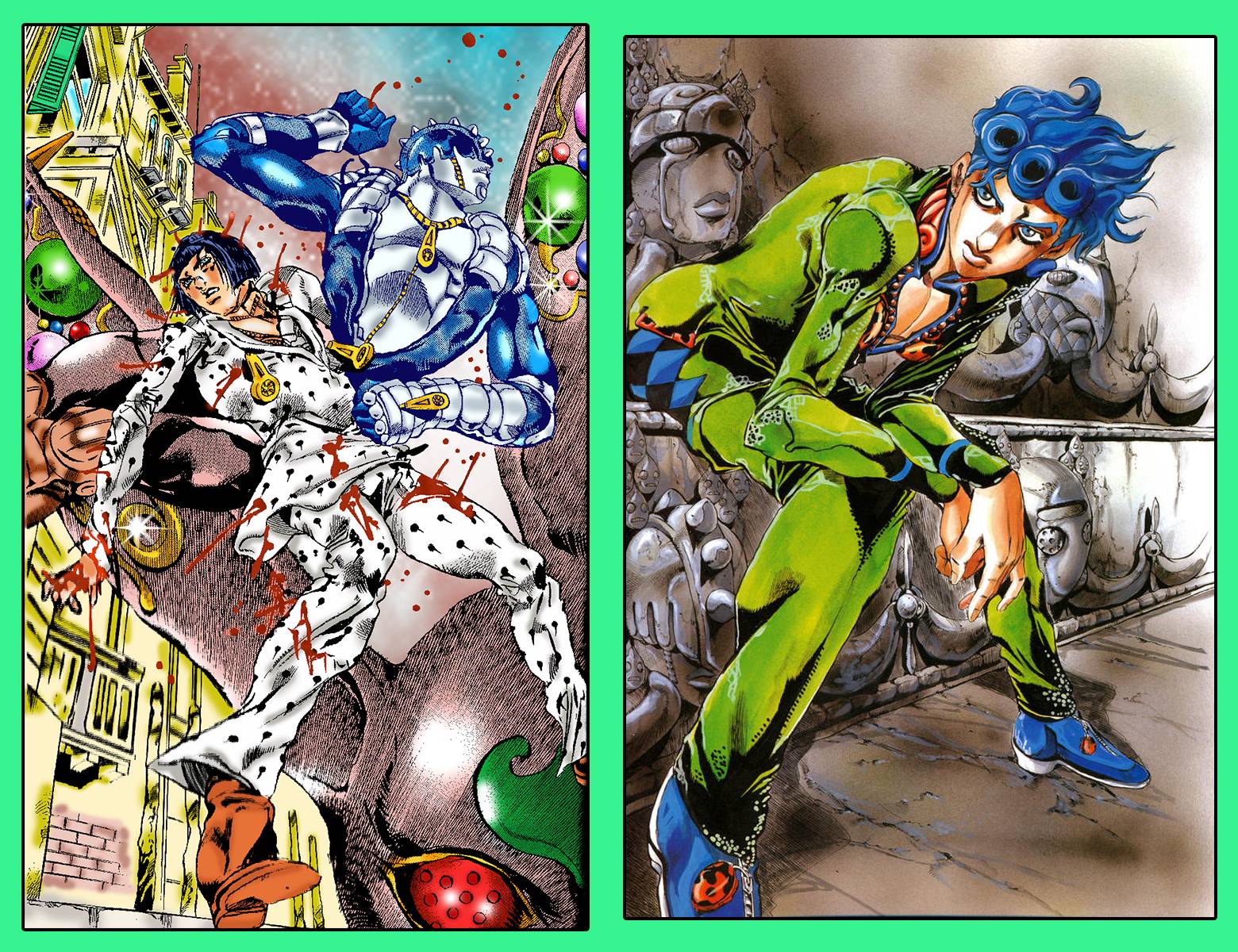 漫画jojo的奇妙冒险全彩版第5部第1卷