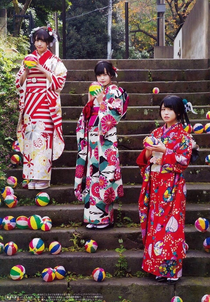 日本偶像之冬季和服大赏