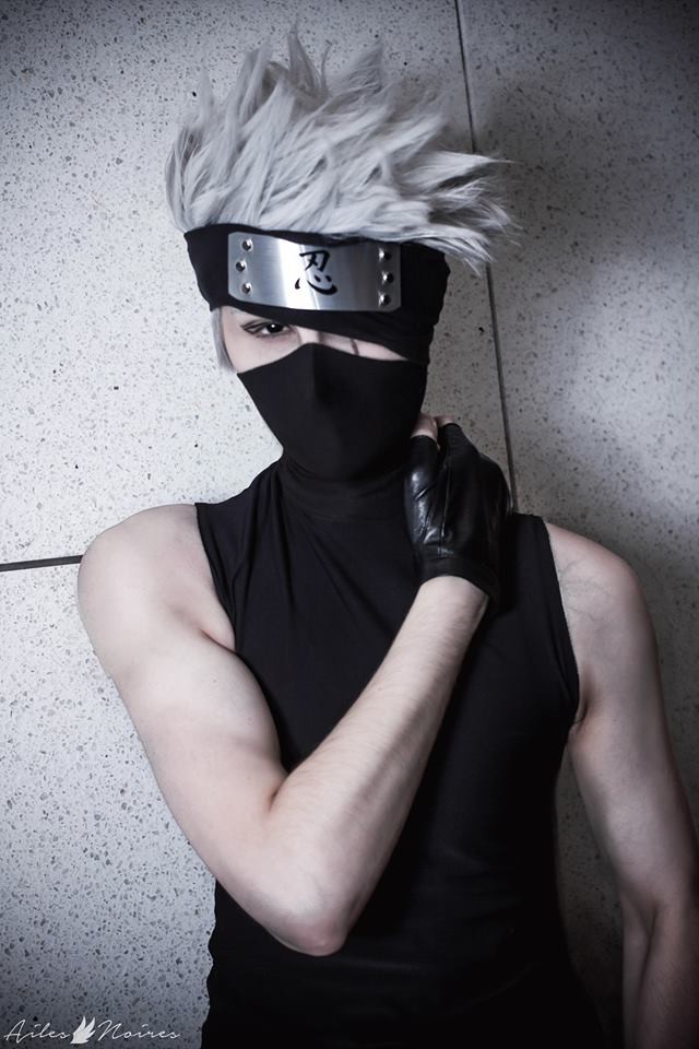 国外小哥cos卡卡西完美还原真人版的绝佳人选