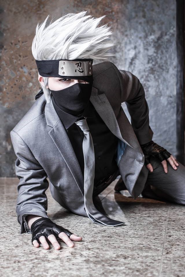 国外小哥cos卡卡西完美还原真人版的绝佳人选