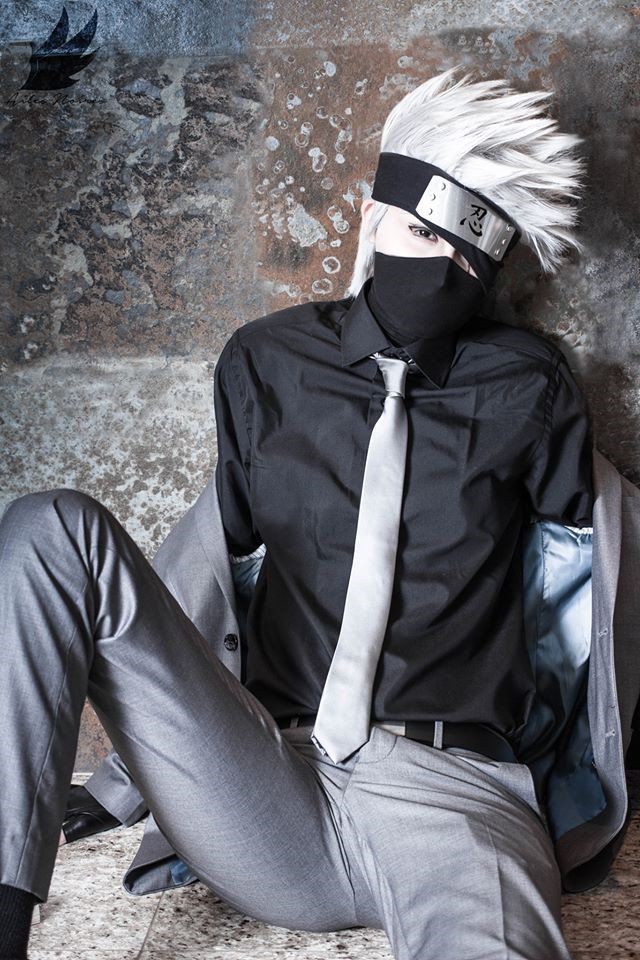 国外小哥cos卡卡西完美还原真人版的绝佳人选