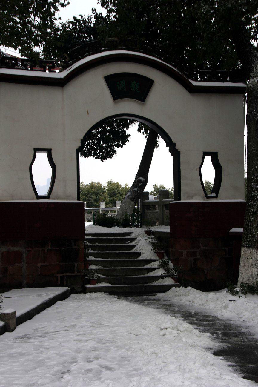 【皑皑】雪色江城——晴川阁