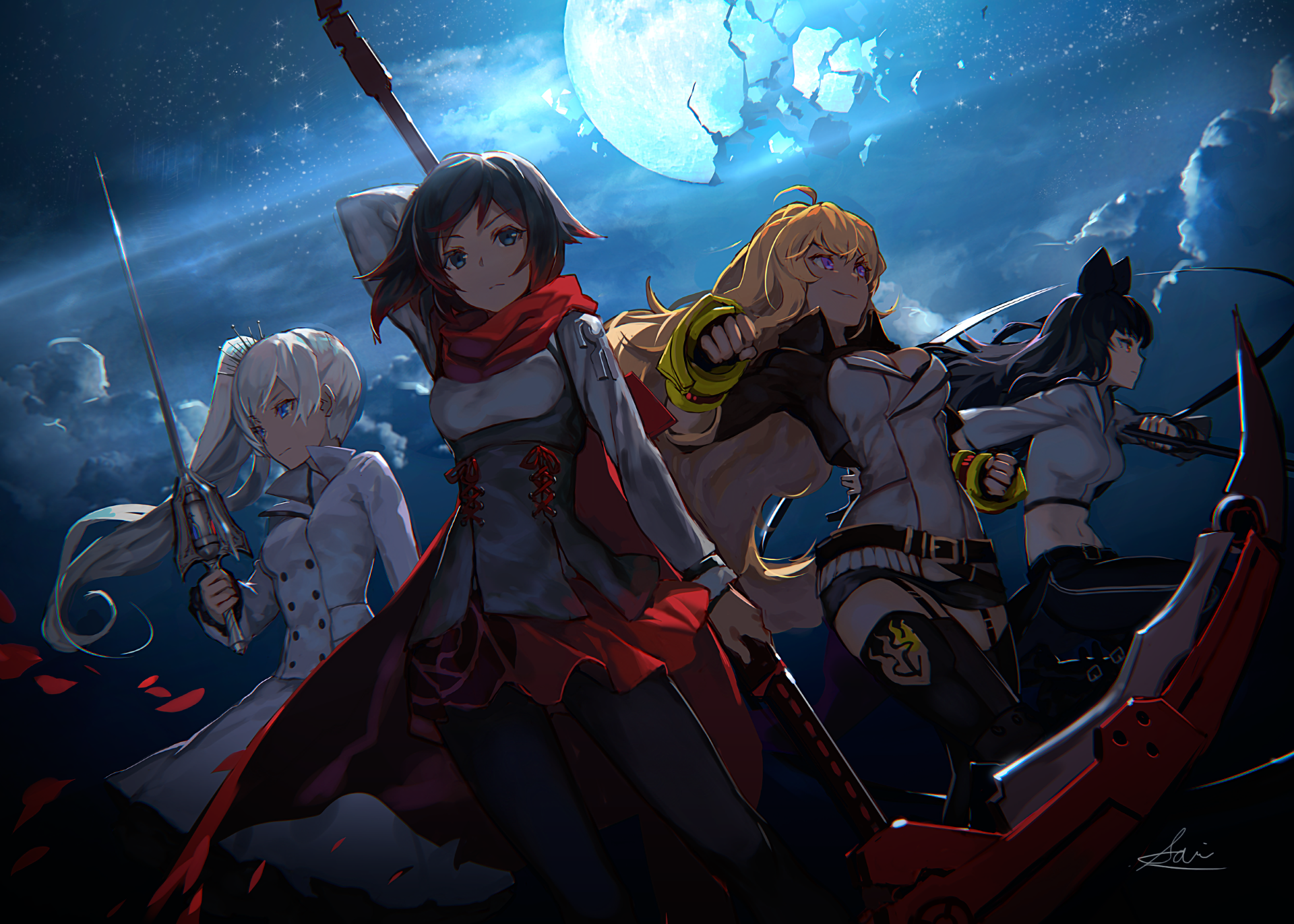《rwby/四色战记》高清壁纸合集