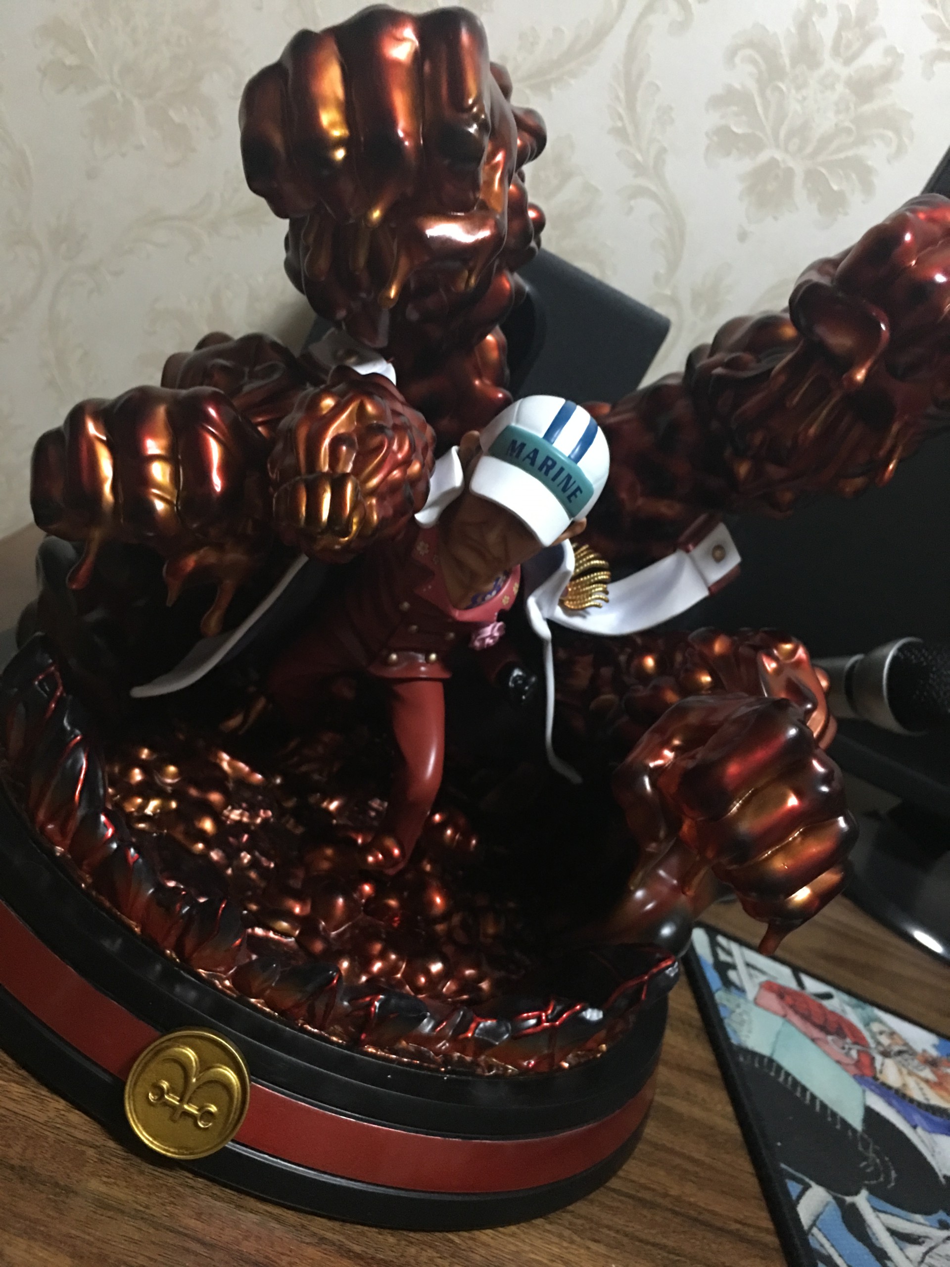 《海贼王》bbt工作室赤犬gk手办开箱:流星火山霸气侧漏 - acfun弹幕