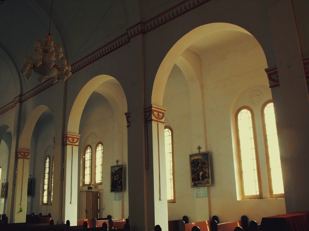 老照片汉阳显正街教堂