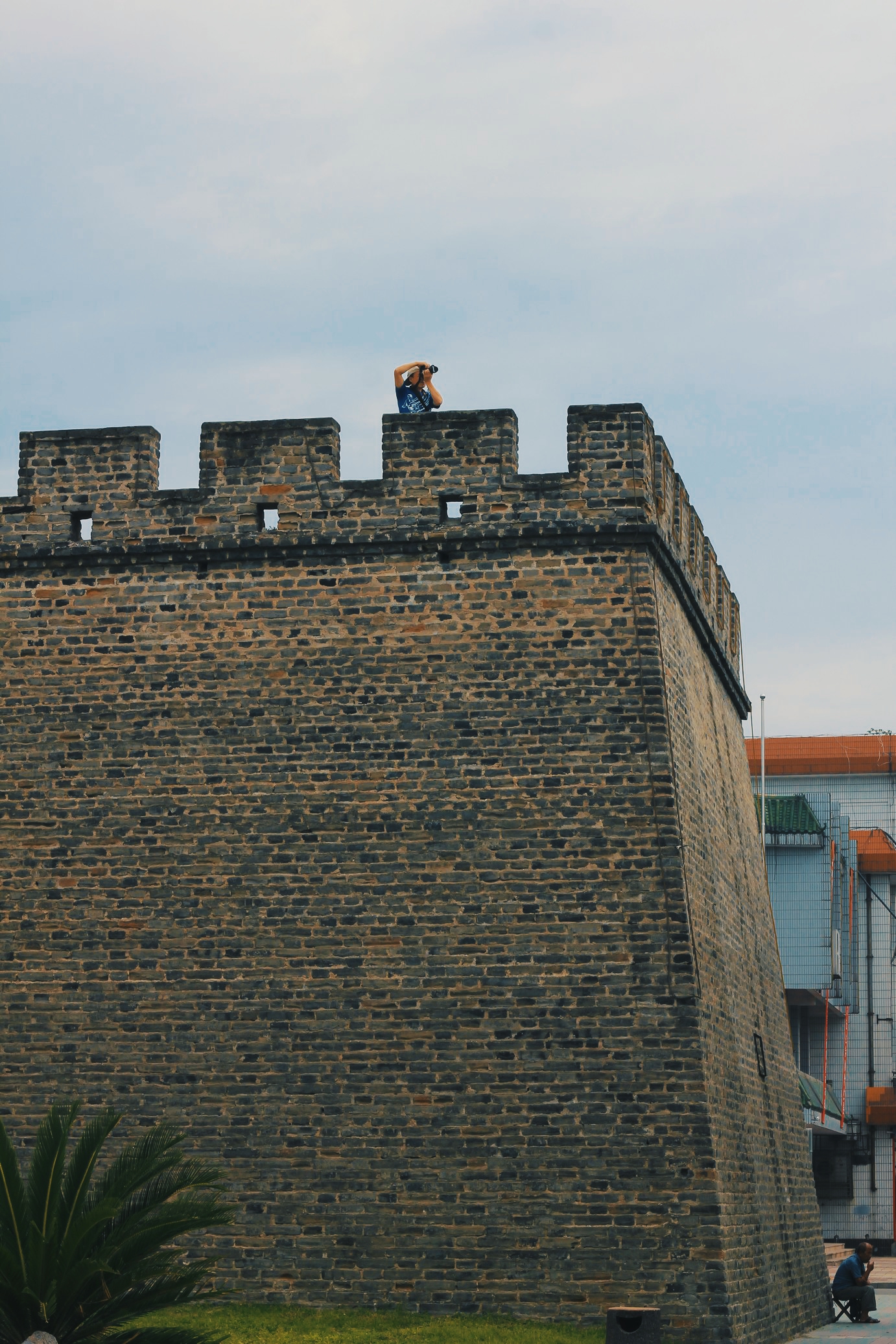 老照片襄阳古城