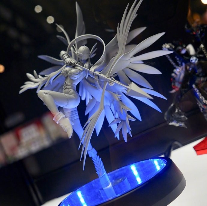 《数码宝贝》天女兽白模:世界最美 梦寐以求的女神