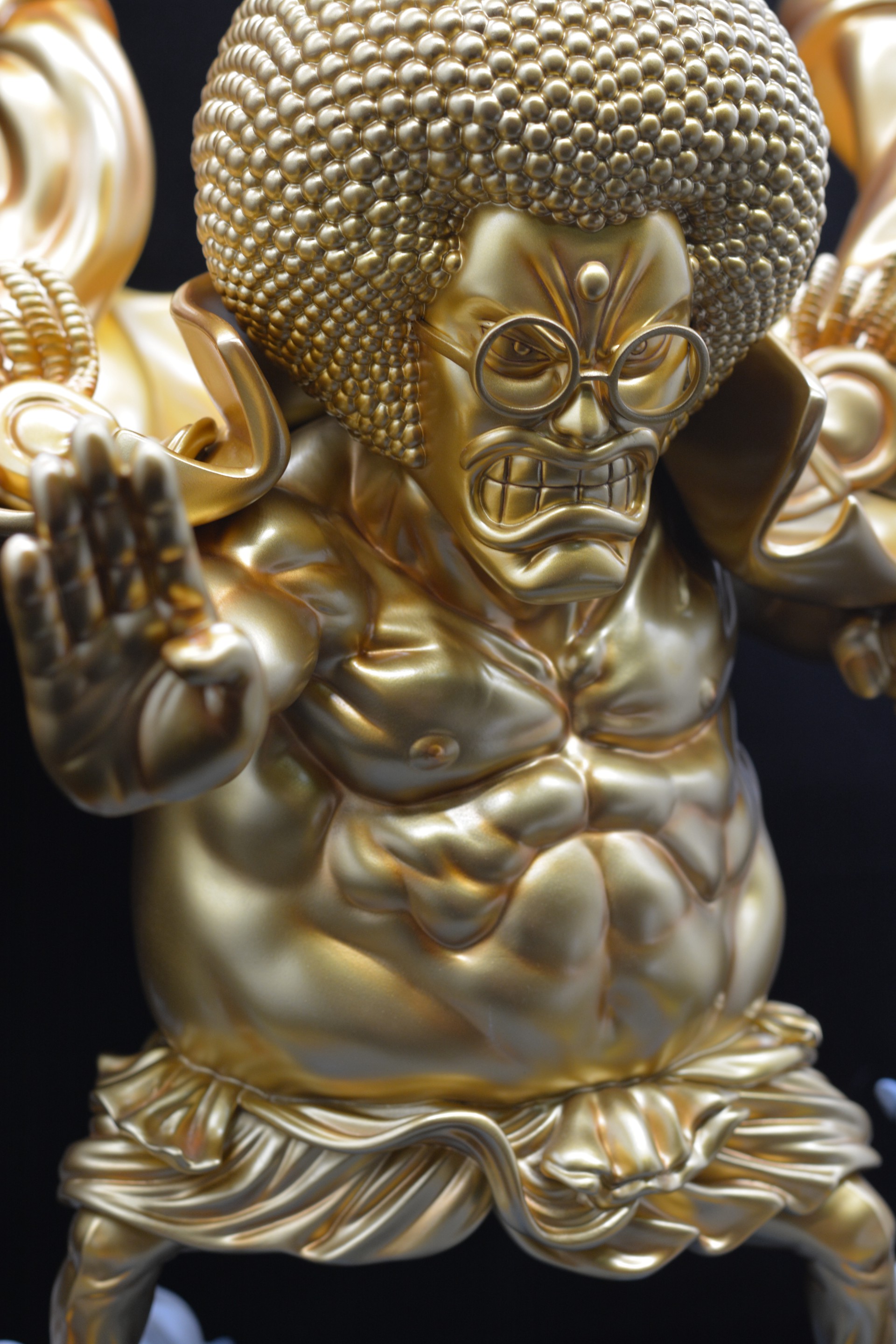 bbt海贼王战国手办开箱金色大佛霸气侧漏