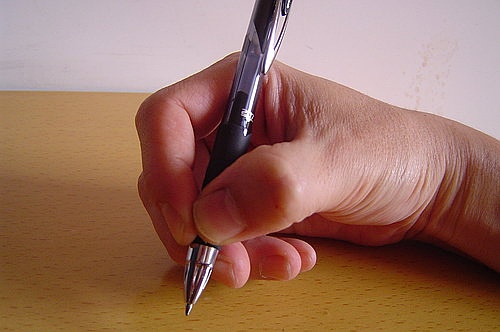 正确握笔姿势超详细完整重点解说图转载