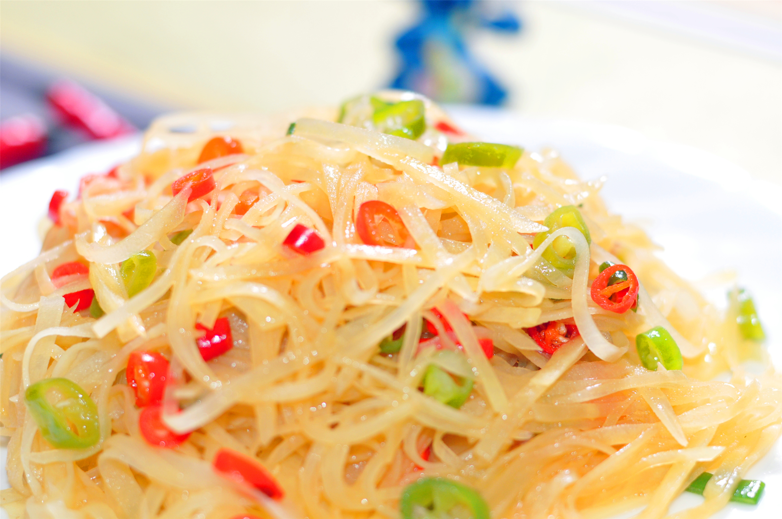 家常土豆丝的小窍门,把土豆丝切的细小妙招