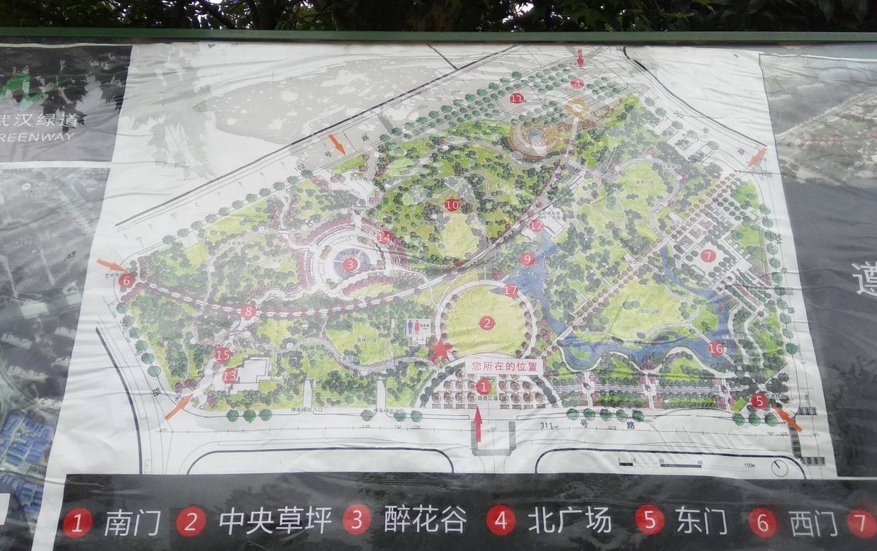 这次首先是王家墩公园在机场搬迁后,这里计划是兴建为cbd,目前过去了