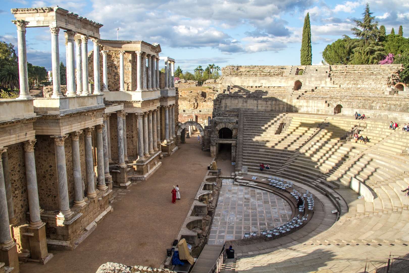 梅里达剧院塔拉戈纳凯旋门伊斯兰文明流入时期,古朴敦厚的罗马建筑
