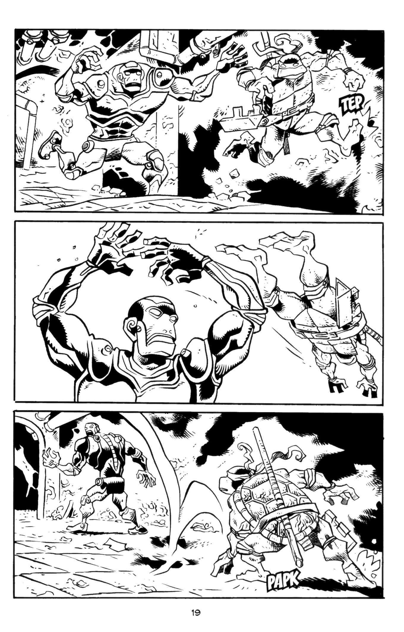 剧情紧接《忍者神龟》原著漫画v2# 09.