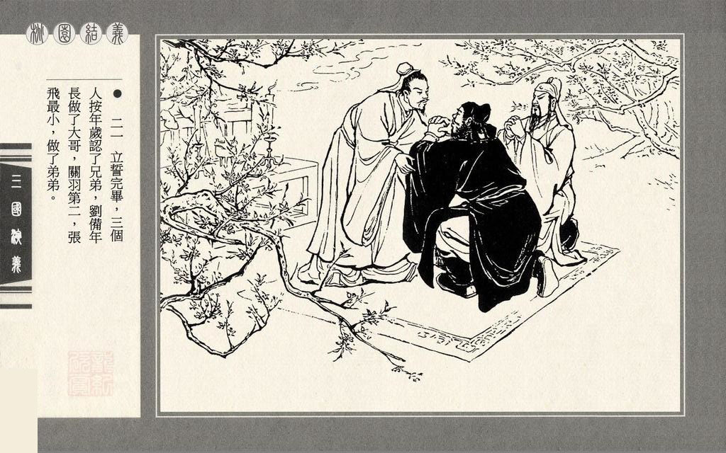 【连环画】上美《三国演义》第一册《桃园结义》