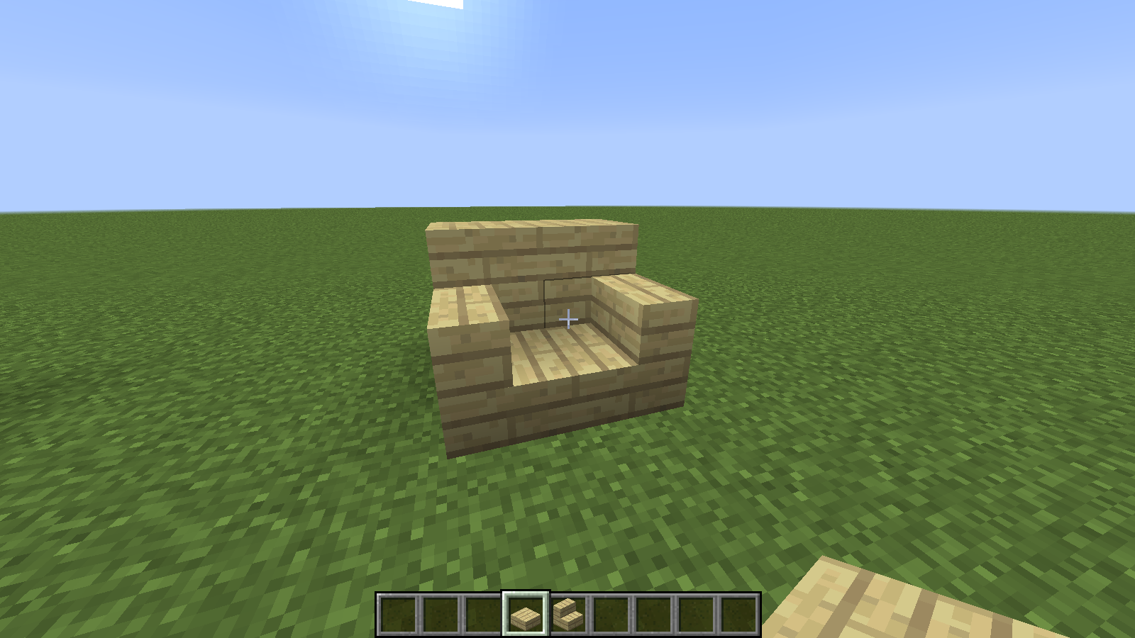 【minecraft】用原版方块道具做房屋内饰