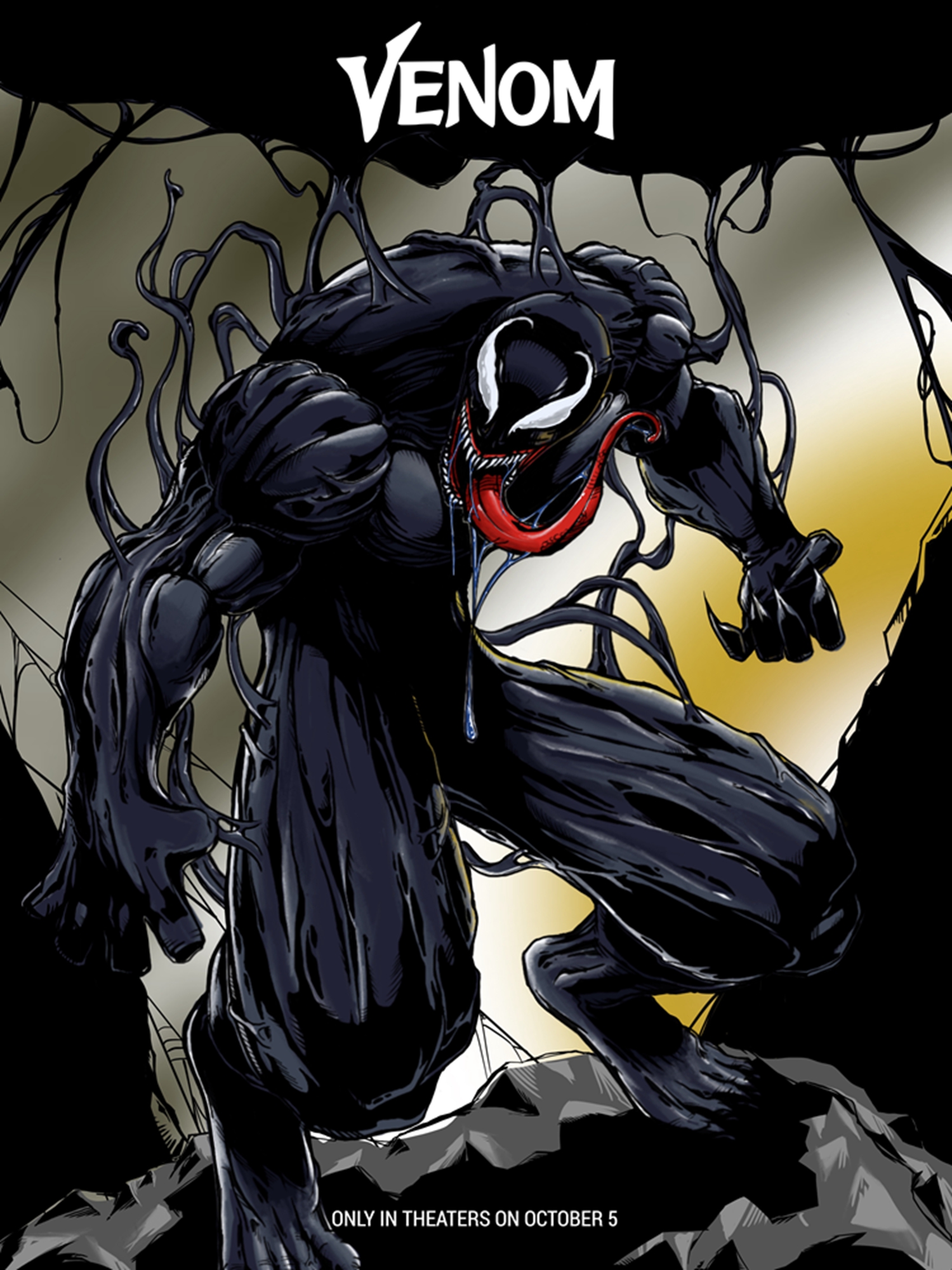 惊艳数百国外大神为毒液致命守护者创作艺术海报网友看完给大神跪了