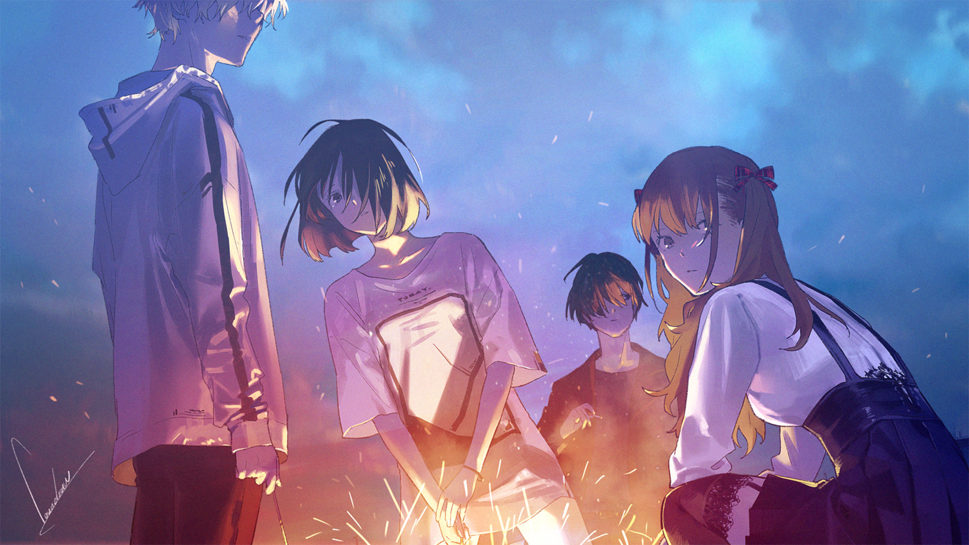 【anime girl】系列 高清壁纸合集