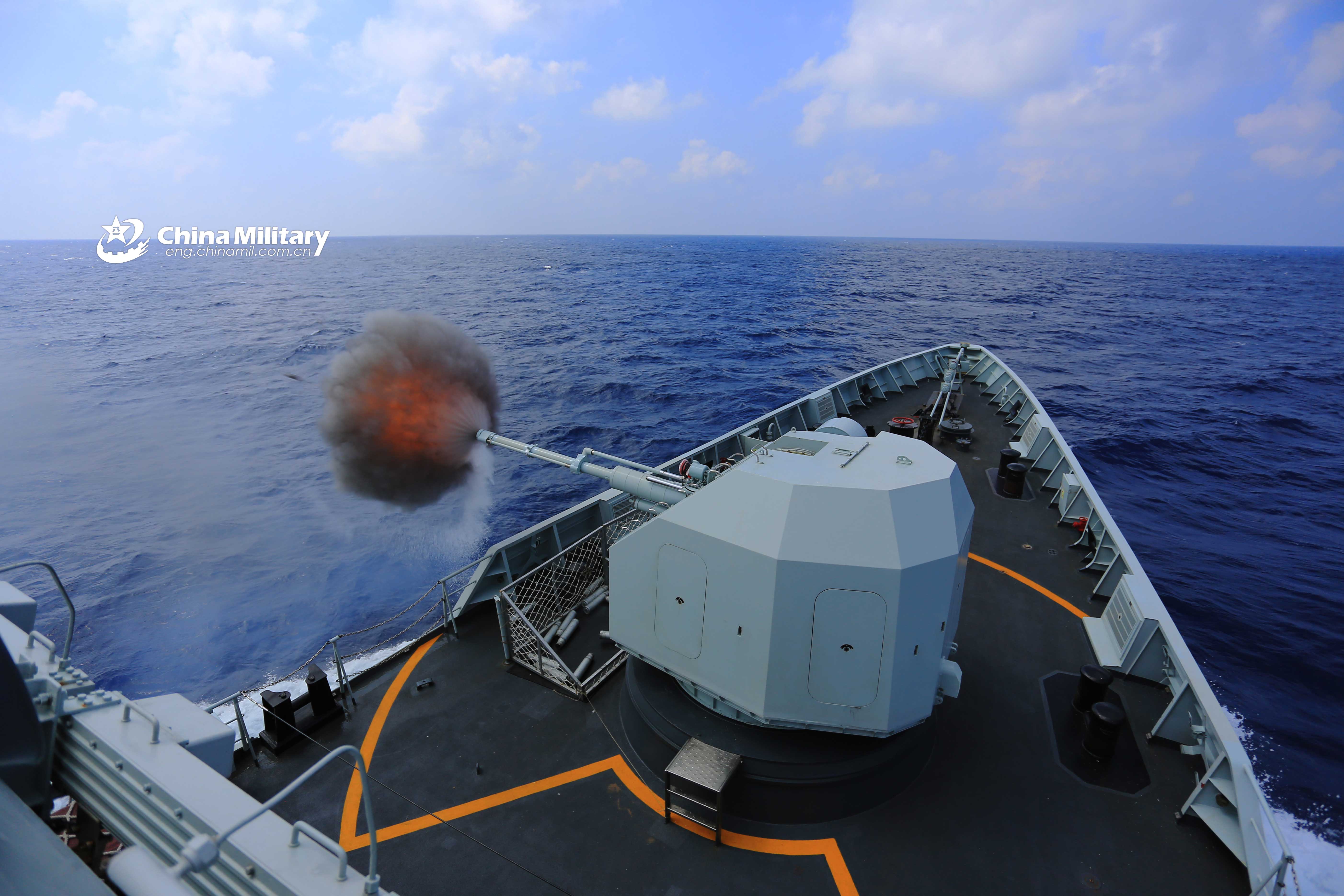 10月24日至27日,南部战区海军某护卫舰支队组织第一期水面舰艇实习