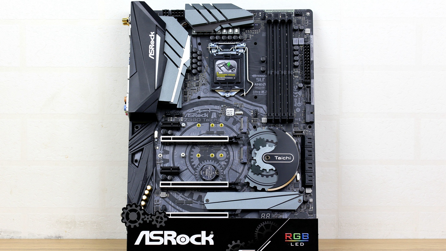 再一次更新他们的主板列表,华擎z390 太极系列作为搭配i9-9900k新平台