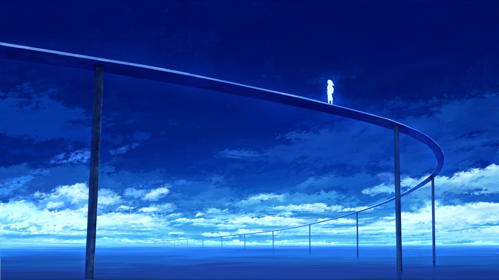 个人向动漫图片12蓝色系列