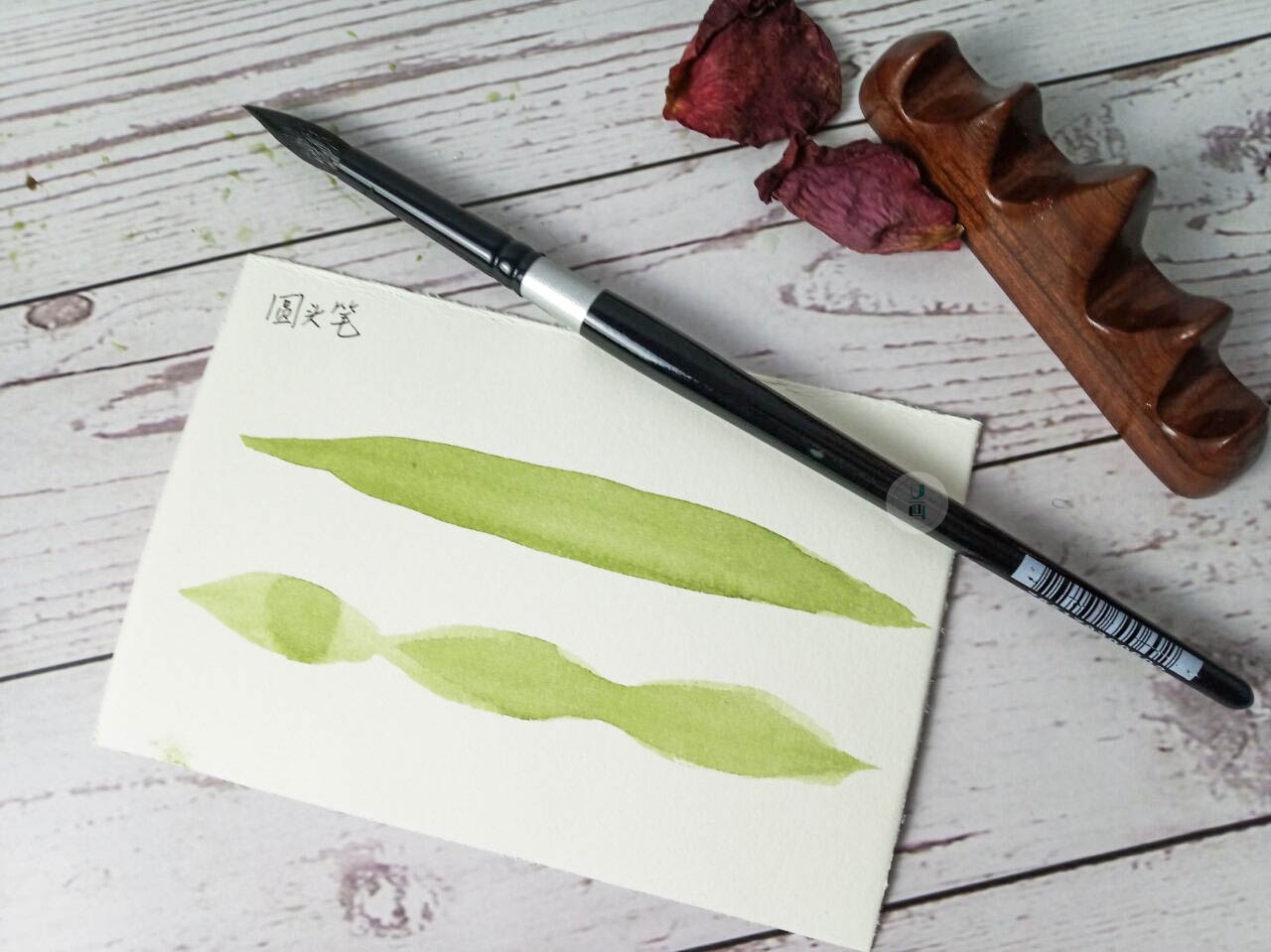 水彩| 常用水彩毛笔的种类以及运用