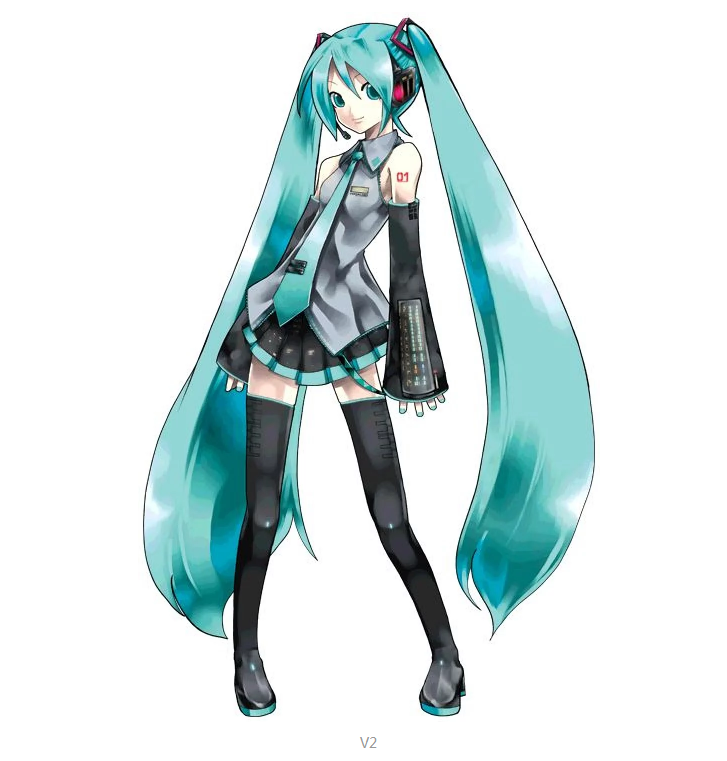 女大十八变从v2v4这还是你的初音吗