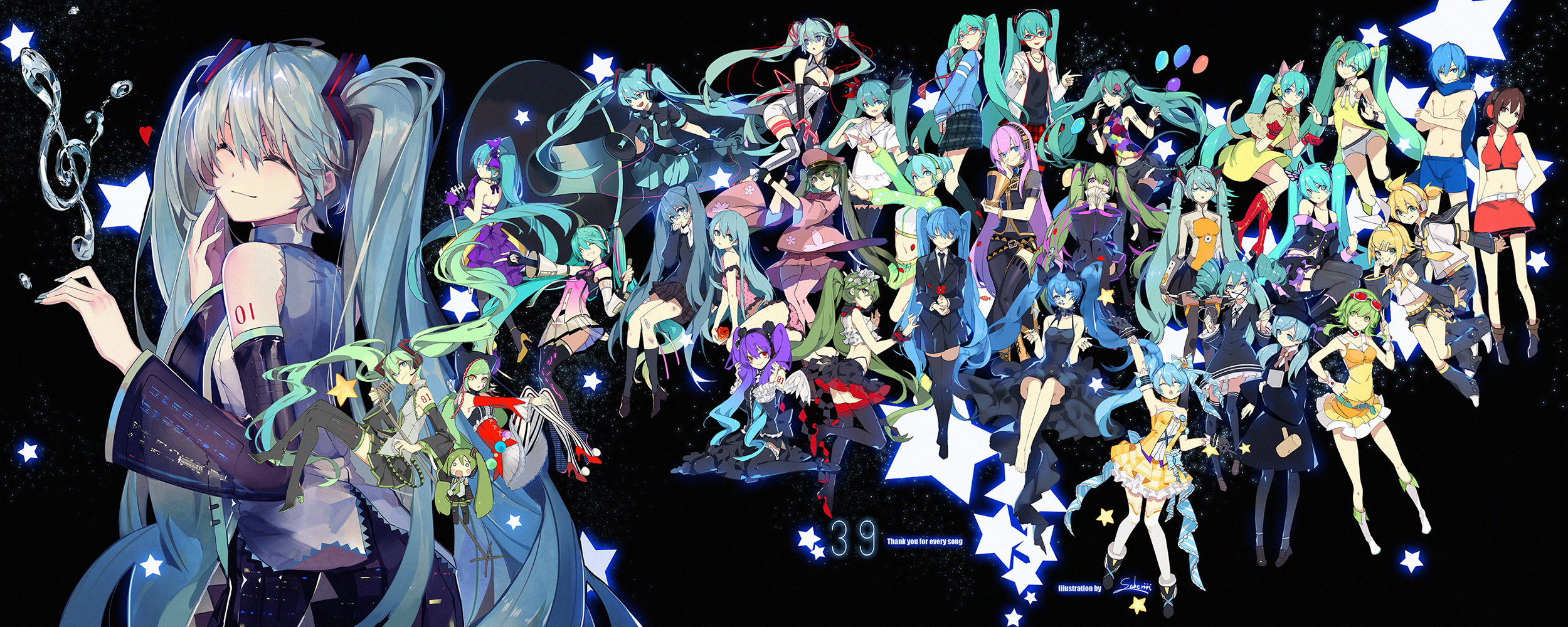 37个初音未来角色图片