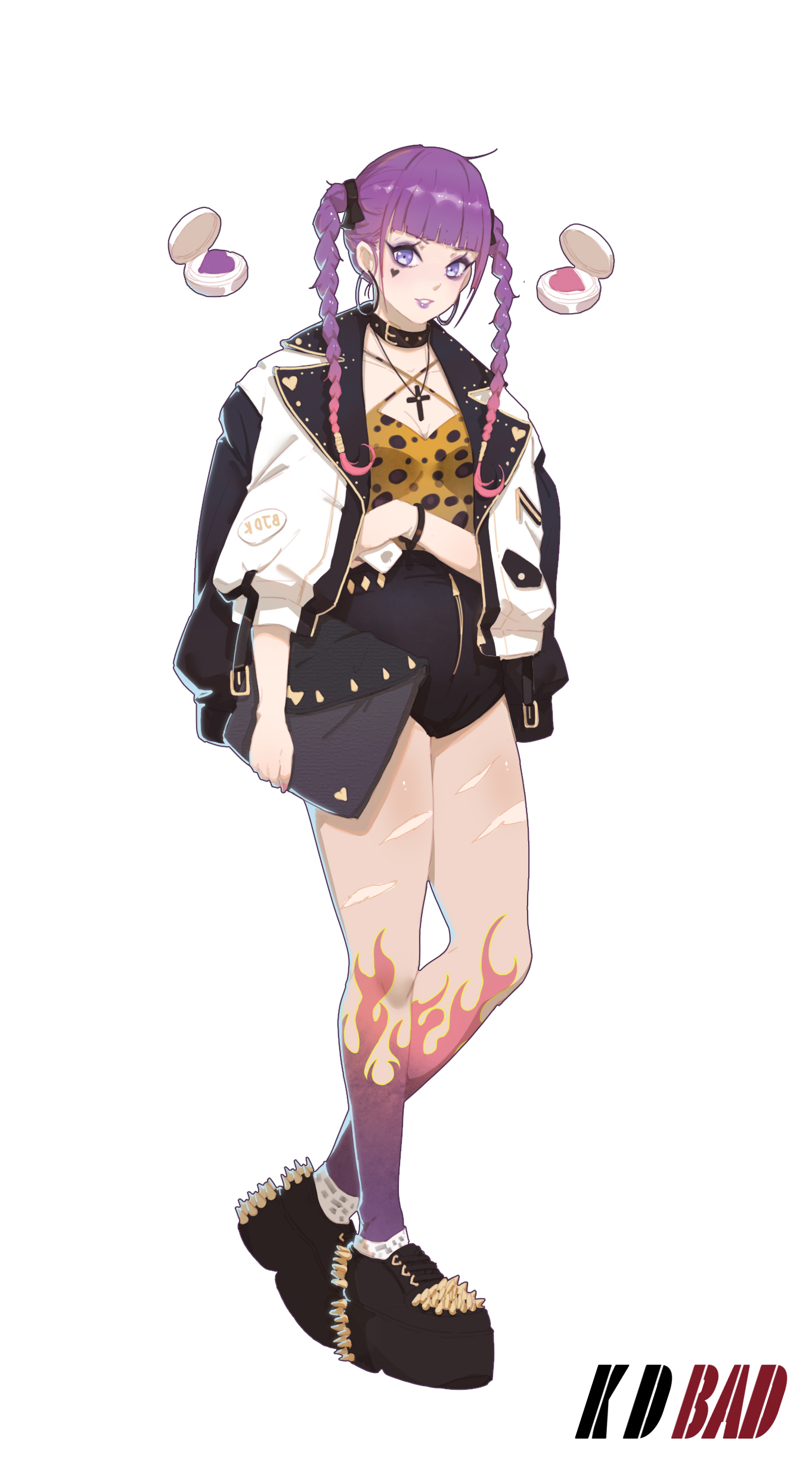 画kdabadgirl系列打歌服