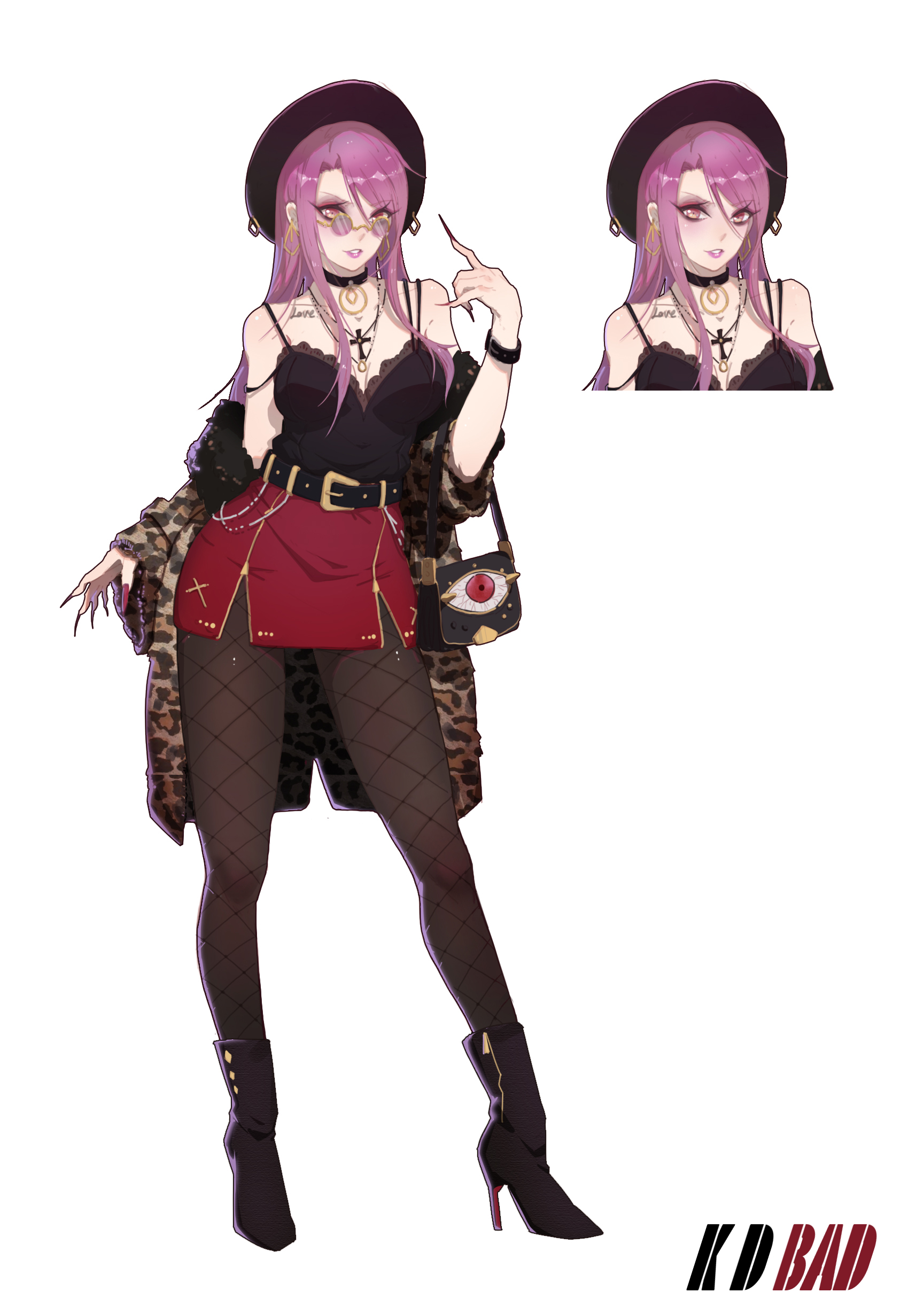 画kdabadgirl系列打歌服