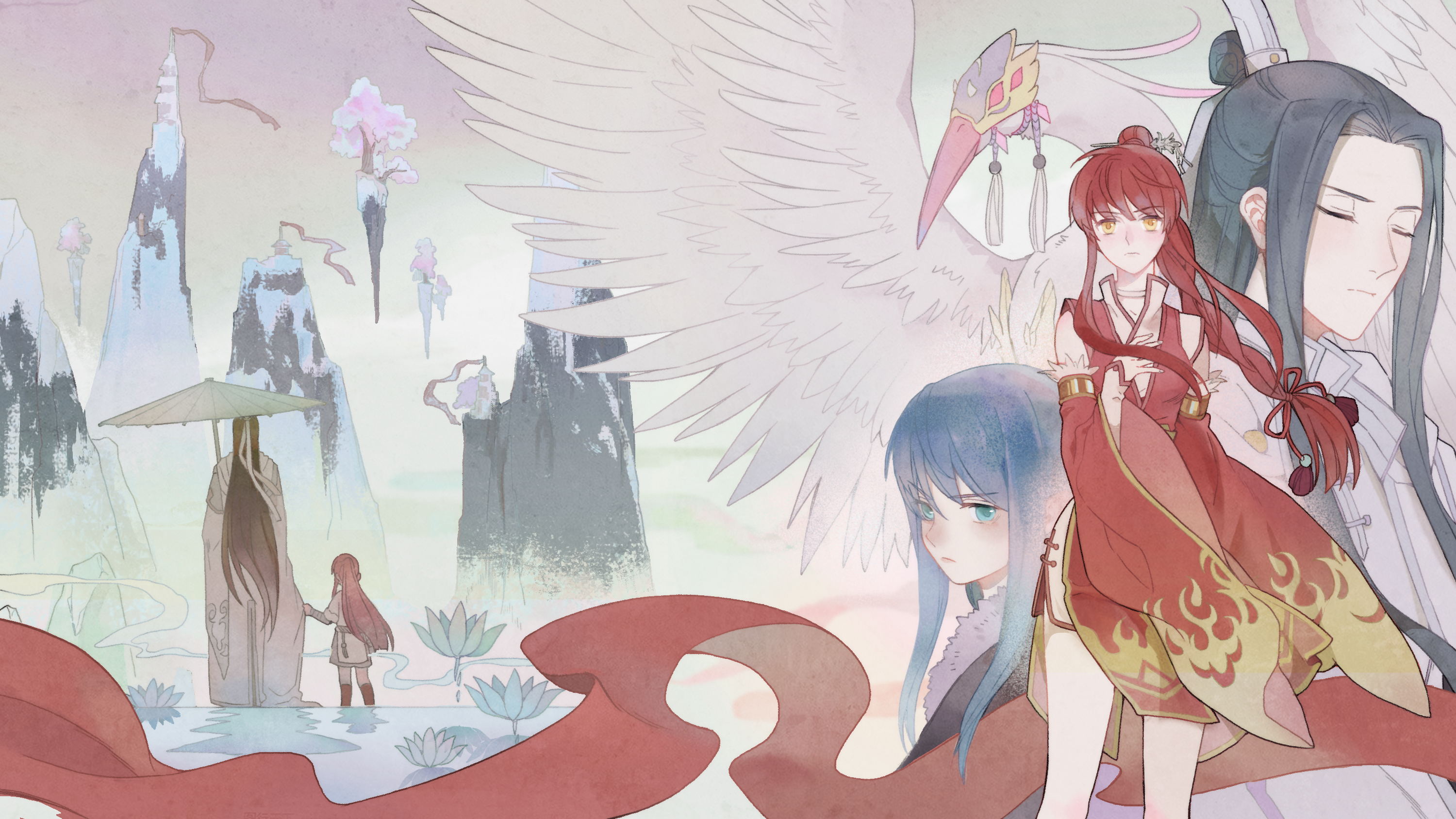 沧月奇幻大作镜系列前传朱颜全彩漫画12月22日连载全新开启