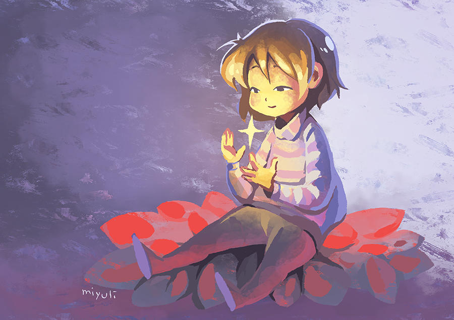 undertale传说之下精美人物图包frisk篇