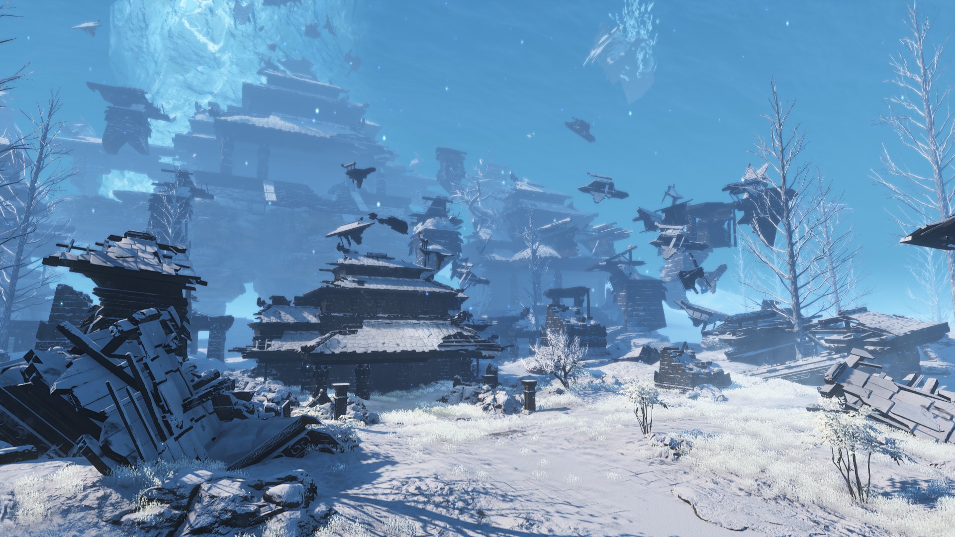 游戏人生鼎湖雪景