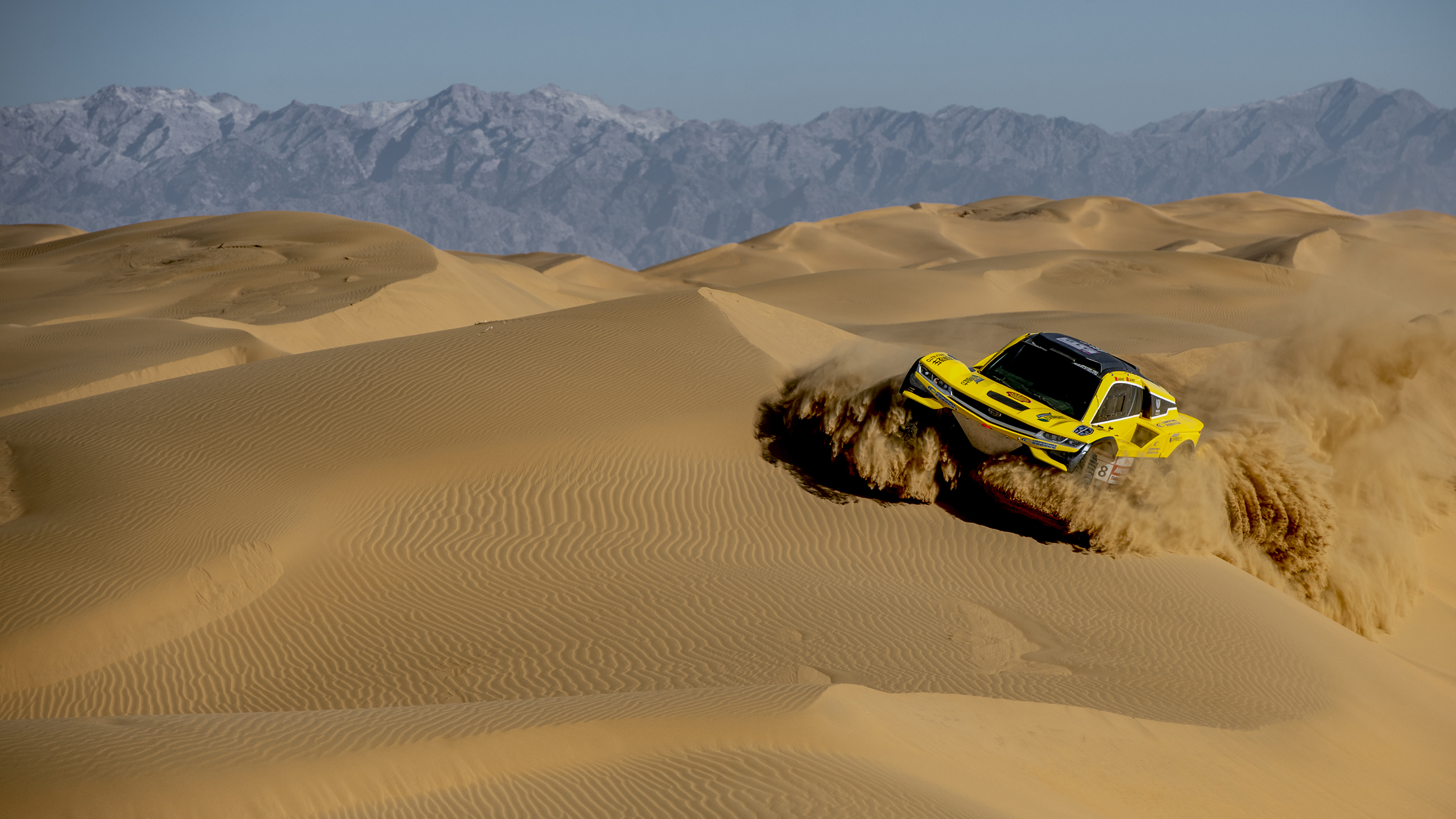 吉利甲醇动力赛车挑战2019年达喀尔!