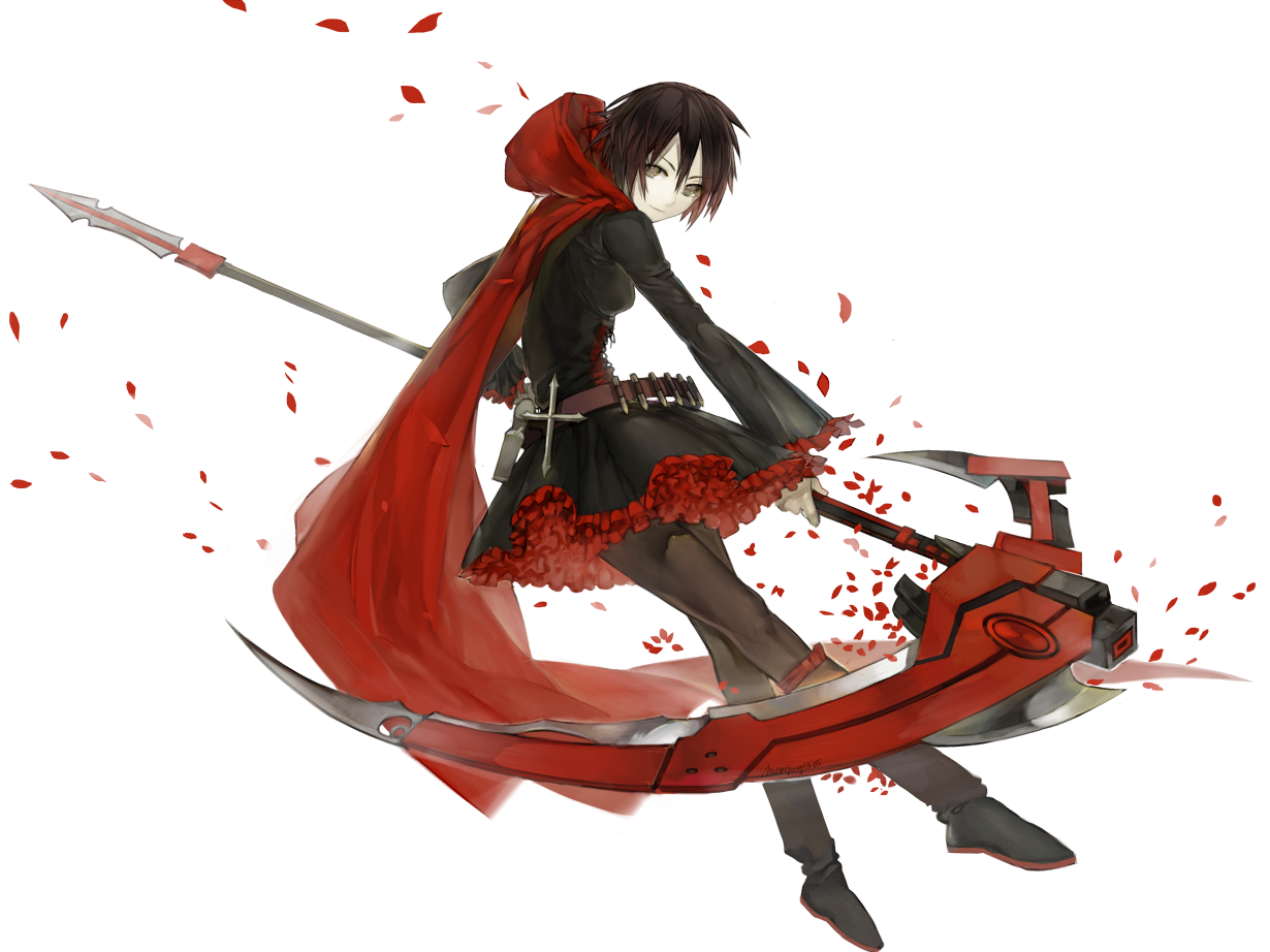 rwby美国动画精美人物图包rubyrose篇
