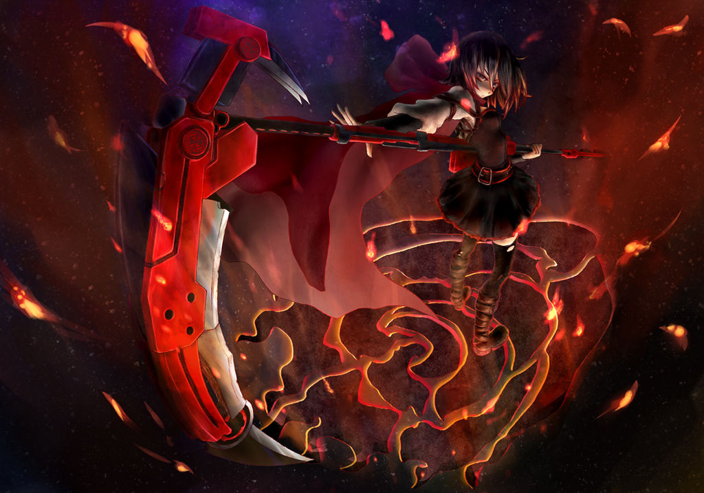 rwby美国动画精美人物图包rubyrose篇