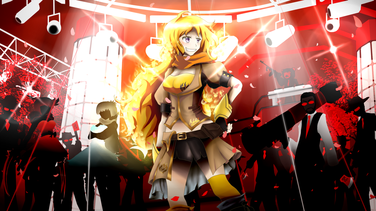 rwby美国动画精美人物图包yang篇