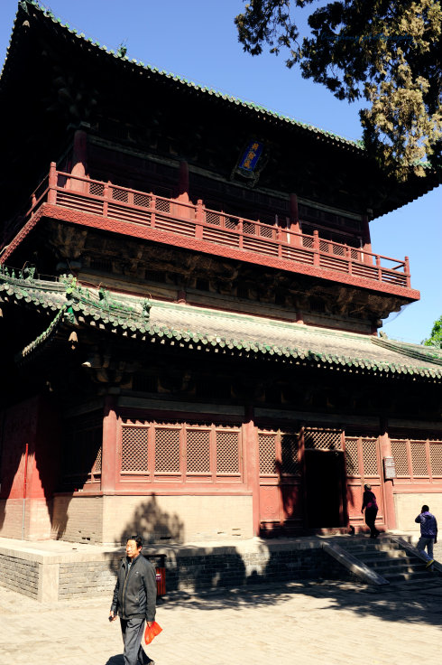 中国唯一的北宋转轮藏正定隆兴寺转轮藏殿