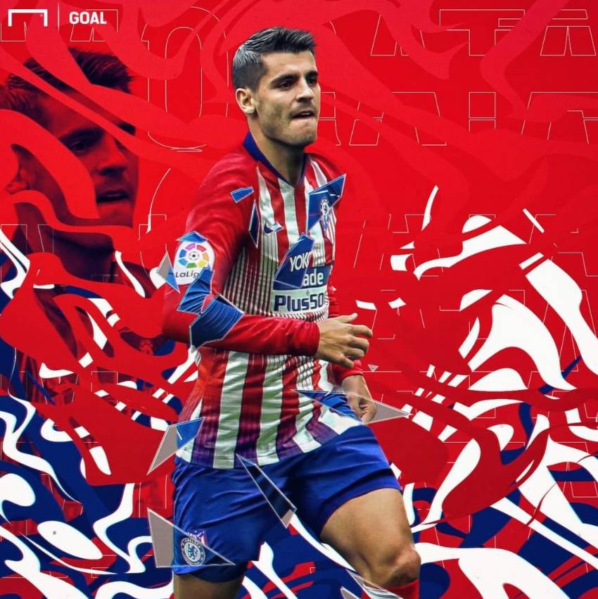 官方切尔西前锋莫拉塔租借加盟马竞租借期一年半